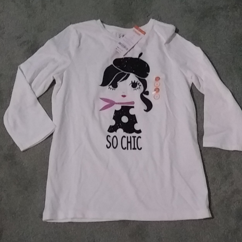 Gymboree girls So Chic long sleeve shirt sz 12
